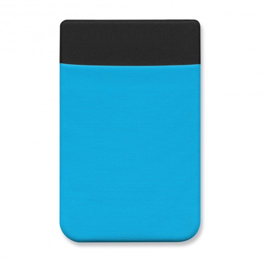 Full Colour Phone Wallets LIGHT BLUE